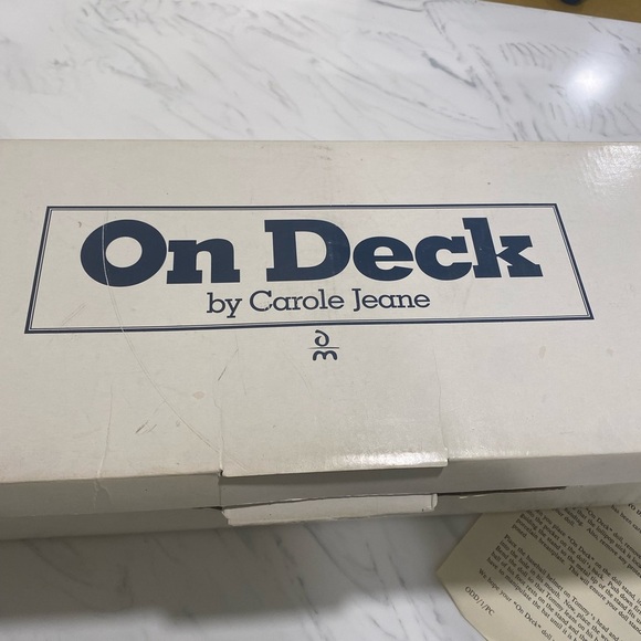 NEW LOW PRICE! Vintage “On Deck” by Carole Jeane porcelain Tommy baseball player - Picture 3 of 8